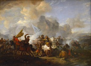 Skirmish of Horsemen between Orientals and Imperials
